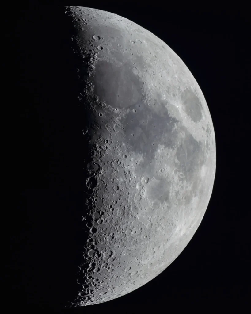 Complete moon with Lunar X
