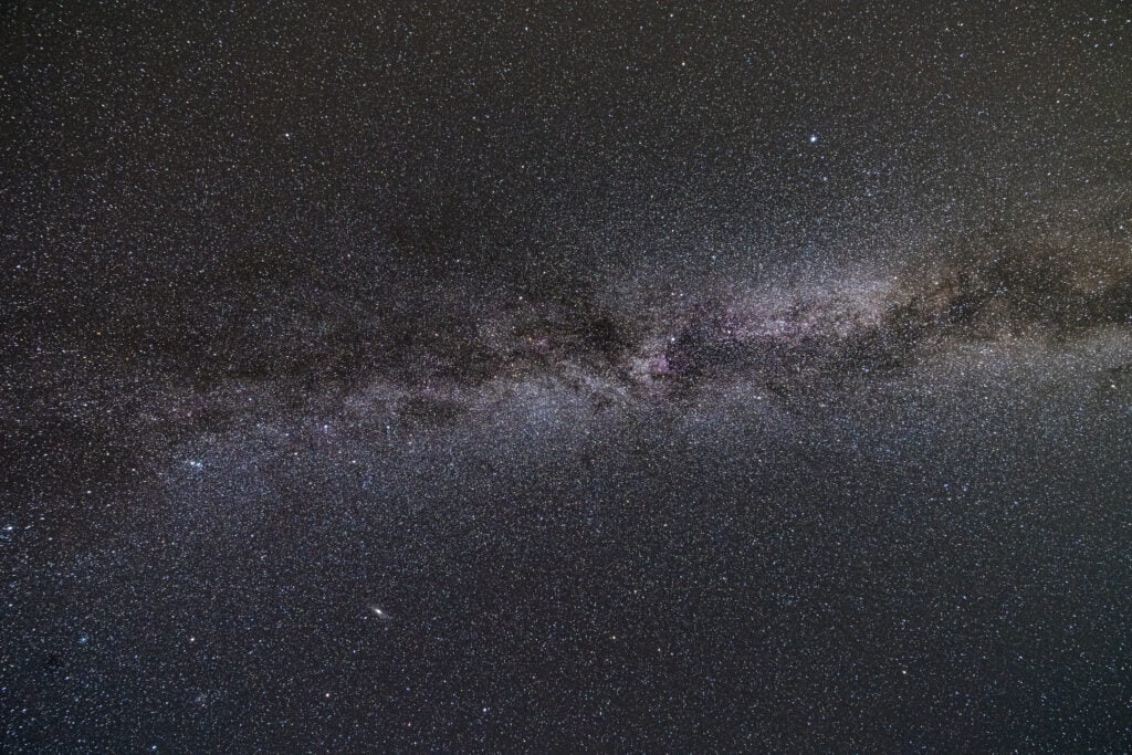 Wide angle photo of Milky way