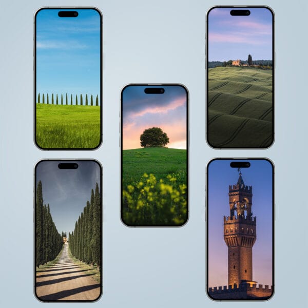 10 Phone Wallpapers 'Tuscany' - Image 3